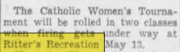 Ritter Recreation - Apr 1939 Article